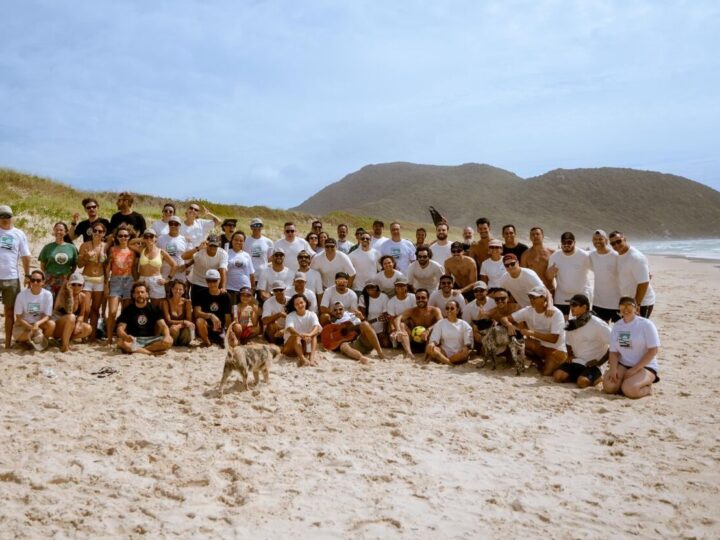 Ação conjunta marca avanço das Reservas de Surf no Brasil com restauração ambiental em Florianópolis