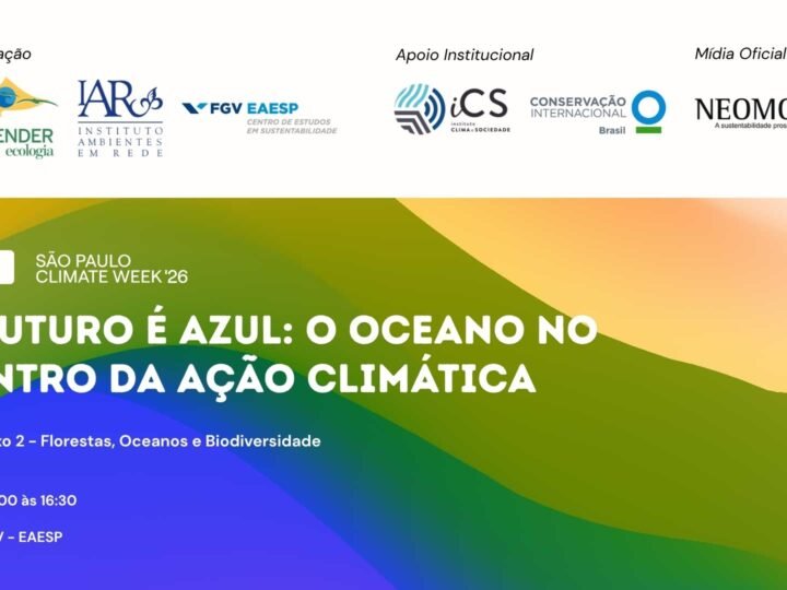 O Futuro é Azul coloca o oceano no centro da ação climática durante a São Paulo Climate Week
